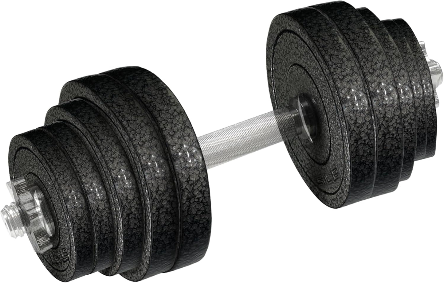 Fitvids 1" Standard Dumbbells Weight Plate Set for 1-inch Dumbells Bar, Adjustable Weight for Strength Training and Fitness Exercises, 30LBS Set