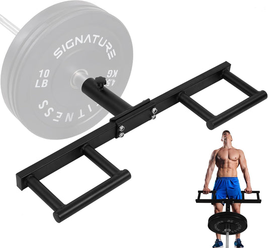 Fitvids Viking Press Landmine Handle, Landmine Attachment Fits 2-Inch Olympic Barbell, Heavy Duty Iron Made Home Gym Equipment Workout for Shoulder Press, Row, Squat, Deadlift - Midnight